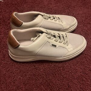 Aldo Men Mcenroe Low top sneaker Bone Khaki Size 9.5 White Brown